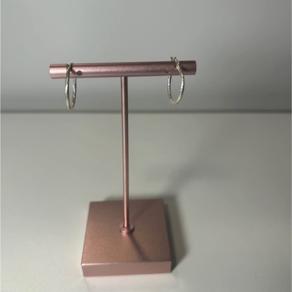 Jewelry - Elegant Silver Hoop Earrings